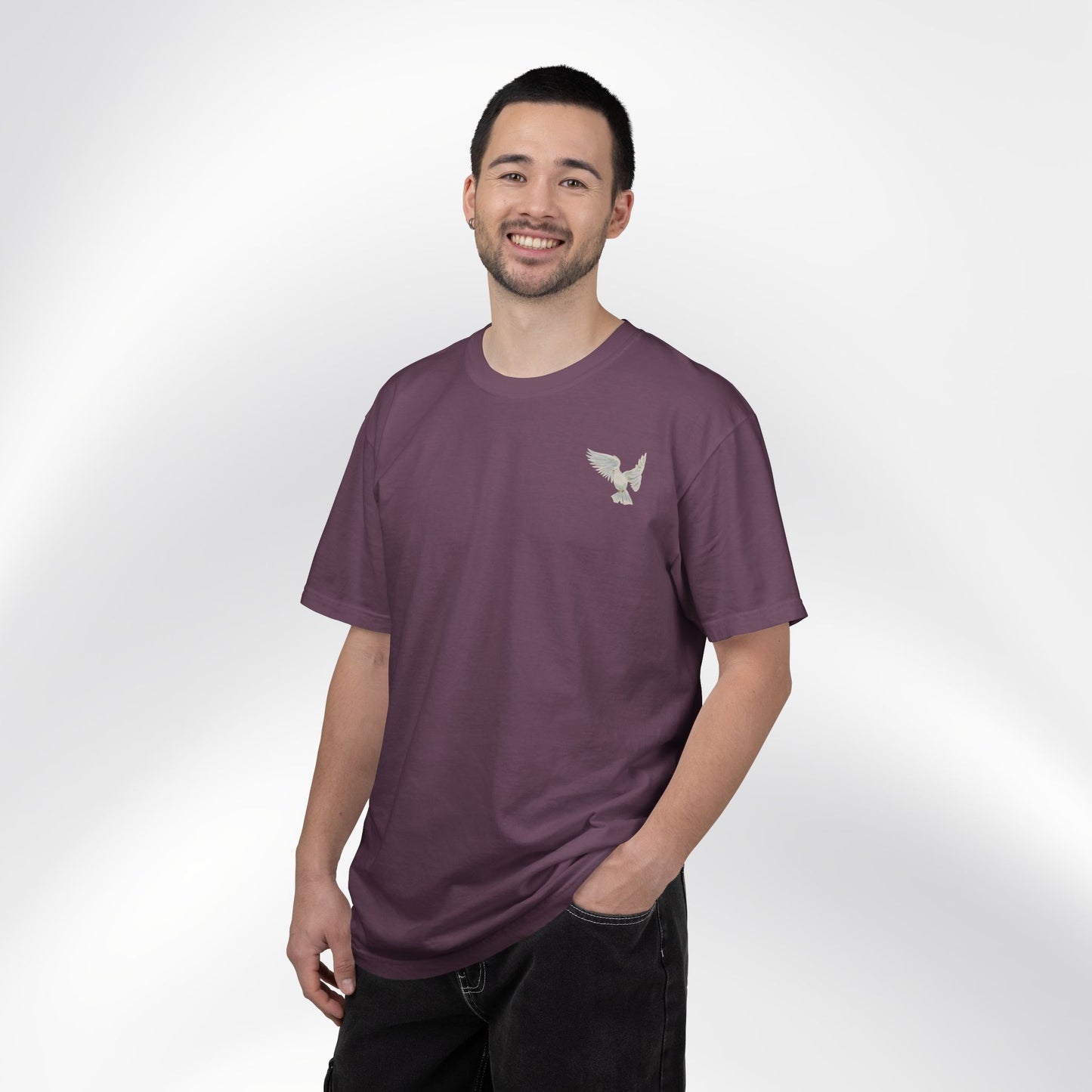 "Look back and thank God, look forward and trust God." — Unisex T-Shirt