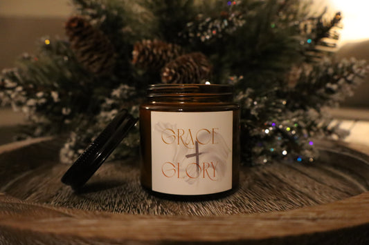 Grace + Glory Scented Soy Candle - Signature Collection