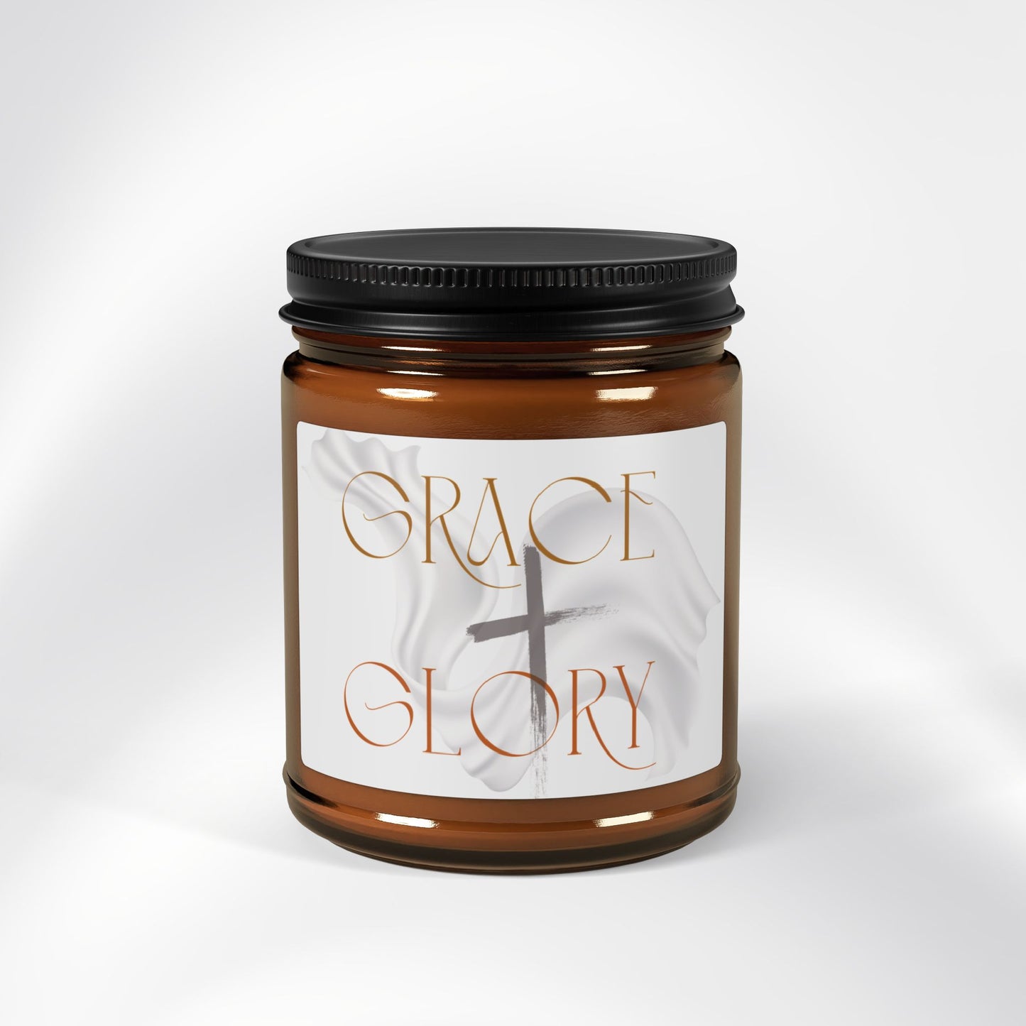 Grace + Glory Scented Soy Candle - Signature Collection, Relaxing Aromatherapy, Elegant Decor, Gift Idea, Home Fragrance, Self-Care Essentials