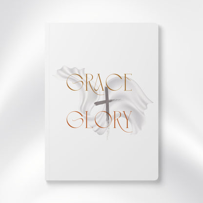 Grace + Glory Softcover Journal - Signature Collection, Reflections, Prayers and Journaling, Thoughtful Gift