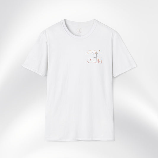 Grace + Glory Unisex T-Shirt - Signature Collection, Faith-Based Tee, Christian Apparel