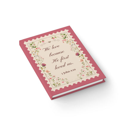 First Love Postage Stamp 5" x 7" Journal