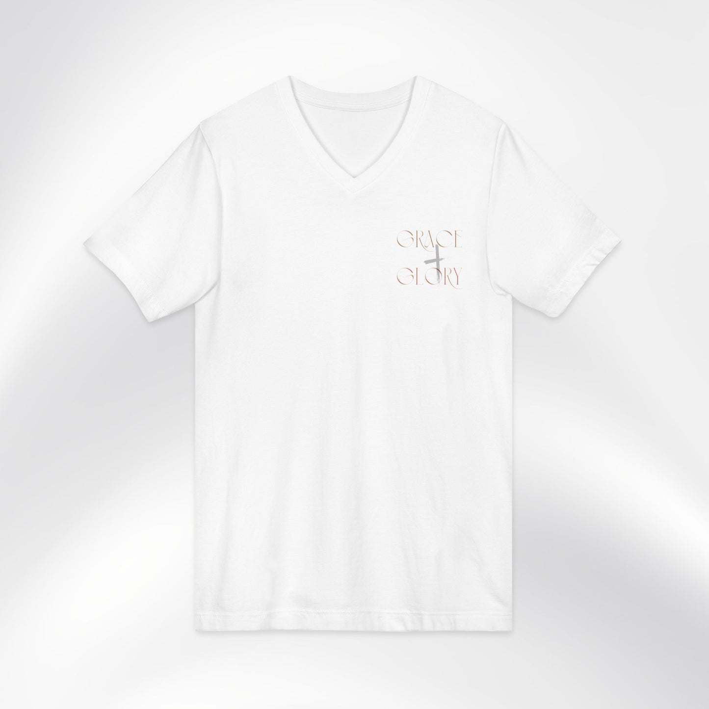 Grace + Glory Unisex V-Neck Tee - Signature Collection