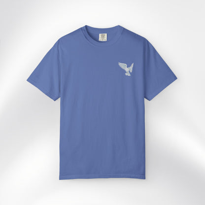 "Look back and thank God, look forward and trust God." — Unisex T-Shirt