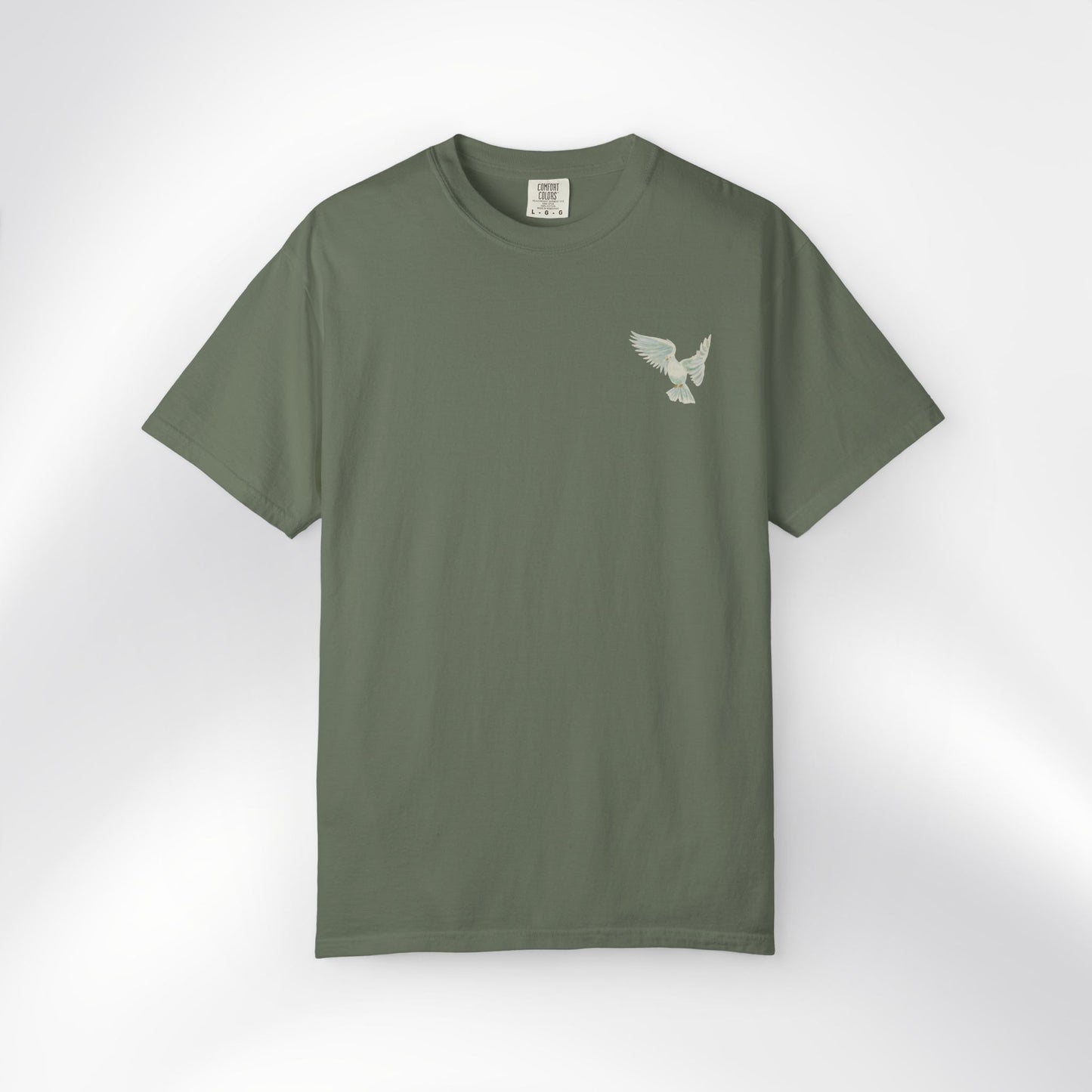 "Look back and thank God, look forward and trust God." — Unisex T-Shirt