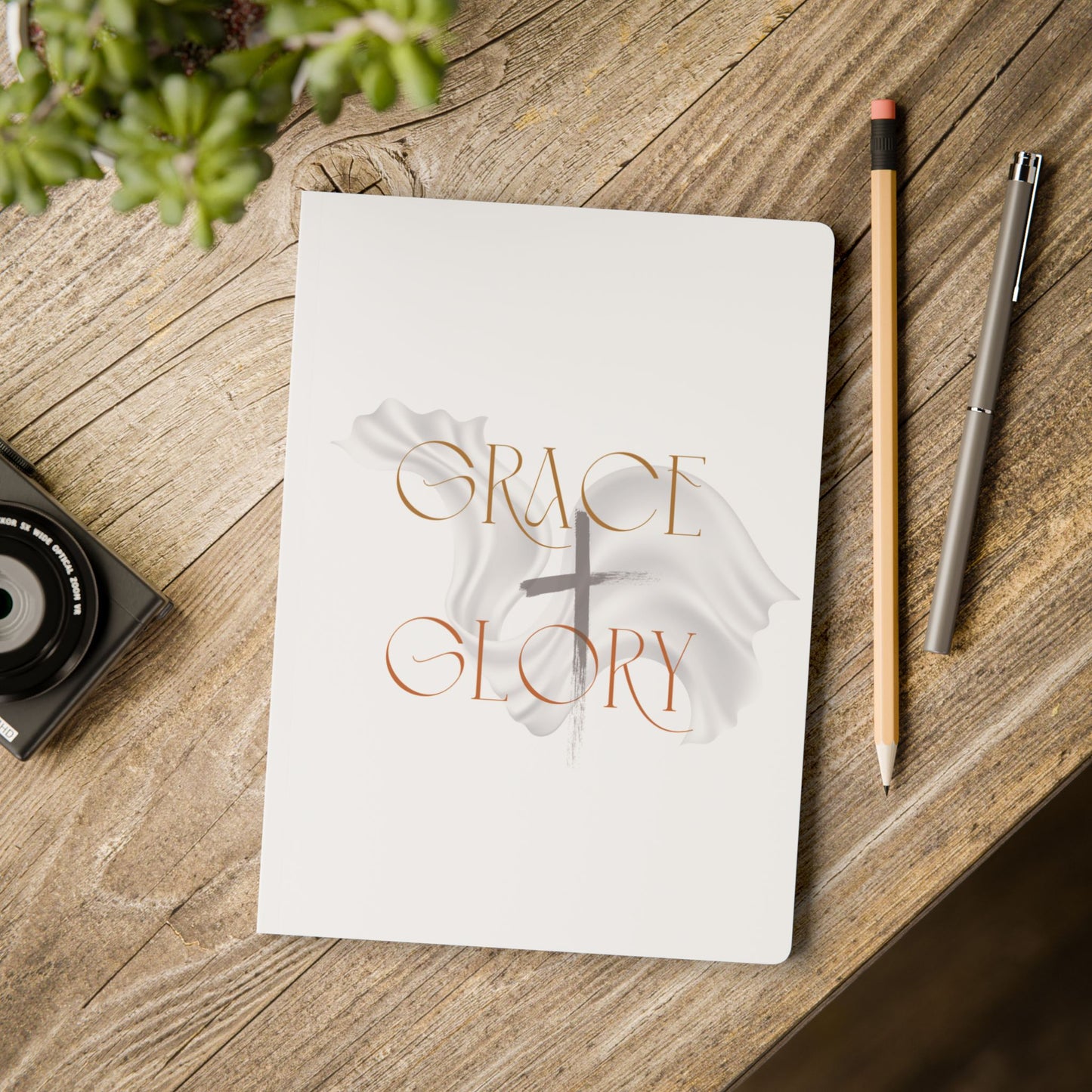 Grace + Glory Softcover Journal - Signature Collection, Reflections, Prayers and Journaling, Thoughtful Gift