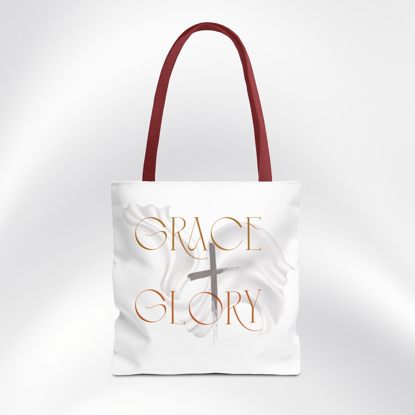 Grace + Glory Tote Bag - Signature Collection, Timeless, Faith-Inspired Tote Bag - Gift Idea for Him and Her - Events, Conferences, Holidays, Birthdays and Everyday