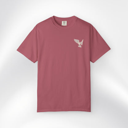 "Look back and thank God, look forward and trust God." — Unisex T-Shirt