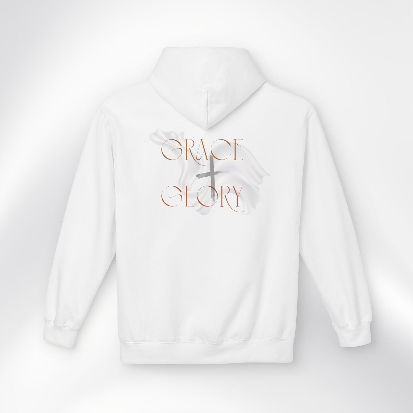 Grace + Glory Unisex Midweight Softstyle Fleece Hoodie - Signature Collection, Cozy Faith-Based Apparel