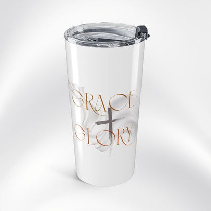 Grace + Glory 20oz Tumbler - Signature Collection, Elegant Insulated Drinkware for Everyday Use