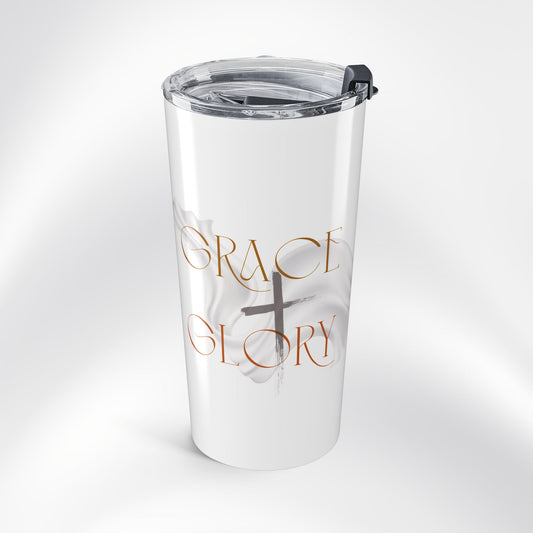 Grace + Glory 20oz Tumbler - Signature Collection, Elegant Insulated Drinkware for Everyday Use