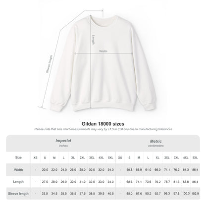 Grace + Glory Unisex Crewneck Sweatshirt - Signature Collection, Faith-Inspired, Casual and Cozy Christian Apparel