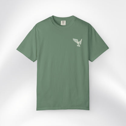 "Look back and thank God, look forward and trust God." — Unisex T-Shirt