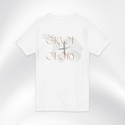 Grace + Glory Unisex V-Neck Tee - Signature Collection