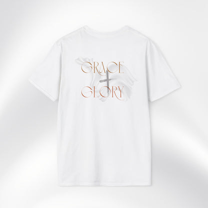 Grace + Glory Unisex T-Shirt - Signature Collection, Faith-Based Tee, Christian Apparel