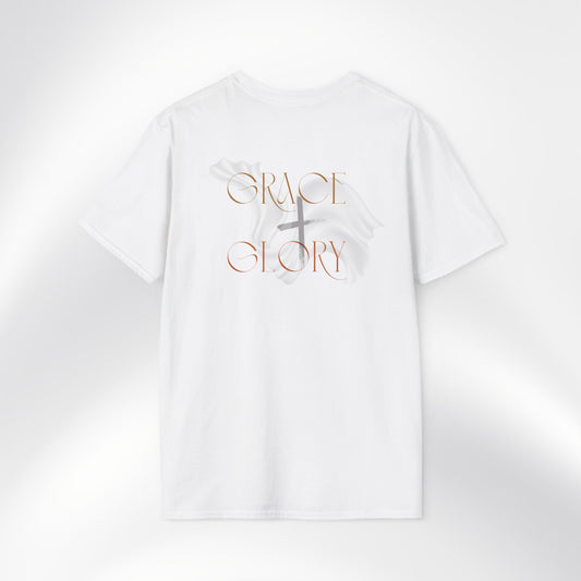 Grace + Glory Unisex T-Shirt - Signature Collection, Faith-Based Tee, Christian Apparel