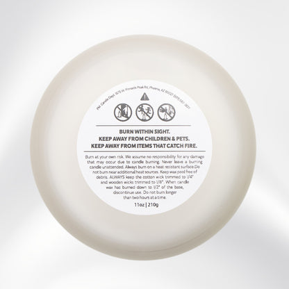 Grace + Glory Frosted Glass Candle, 11oz - Signature Collection, Faith-Inspired Decor, Cozy Atmosphere