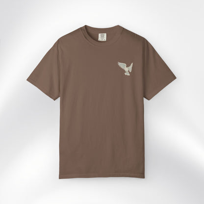 "Look back and thank God, look forward and trust God." — Unisex T-Shirt