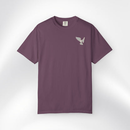 "Look back and thank God, look forward and trust God." — Unisex T-Shirt